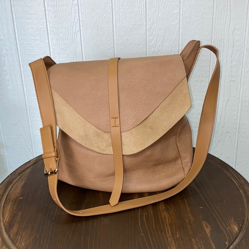 Tan Satchel/Crossbody